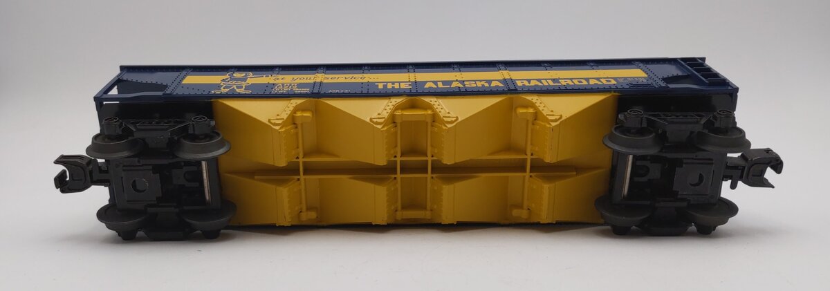 MTH 30-75642 O Alaska 4-Bay Hopper Car #14219 VG