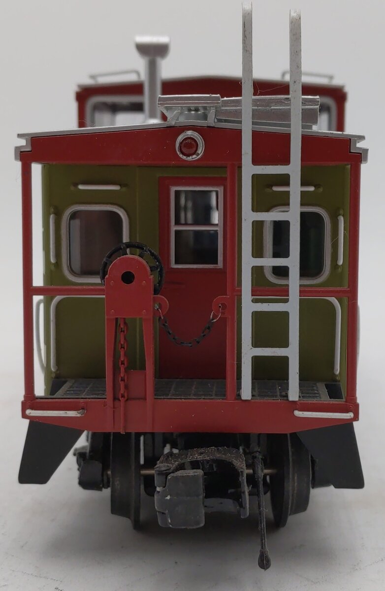 MTH 20-91671 O Gauge Kansas City Southern Extended Vision Caboose #4006 EX