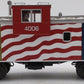 MTH 20-91671 O Gauge Kansas City Southern Extended Vision Caboose #4006 EX