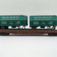 Lionel 2026651 Union Pacific 50' Flatcar with Merchants 20' Trailers #53085 EX