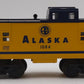 Lionel 6-26544 Alaska Square Window Lighted Caboose EX