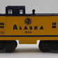 Lionel 6-26544 Alaska Square Window Lighted Caboose EX