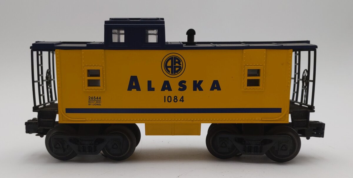 Lionel 6-26544 Alaska Square Window Lighted Caboose EX