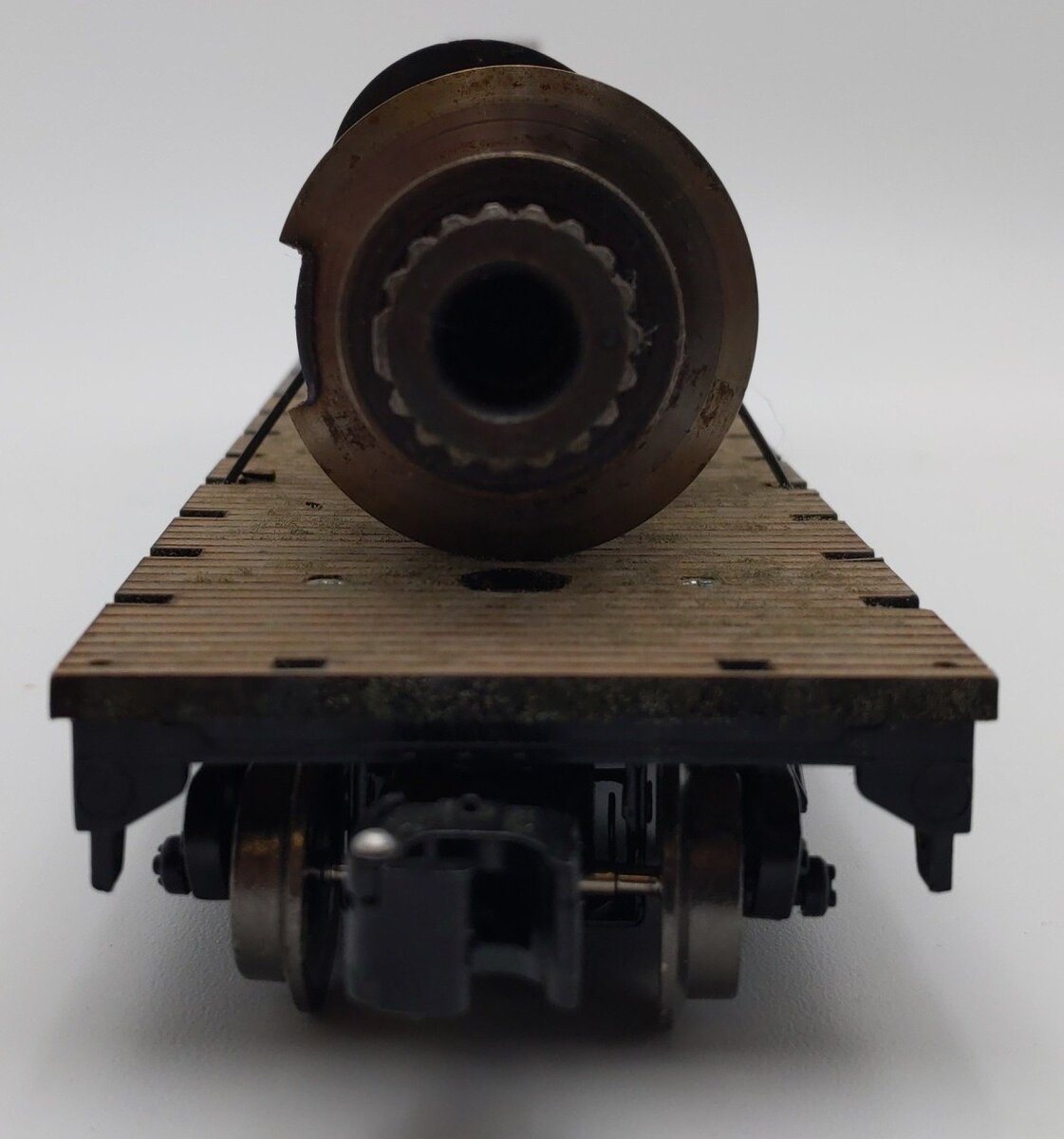 Menards O Gauge Canadian Pacific Flatcar #6181 - Custom Load VG
