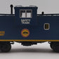 MTH 20-20513E O Gauge CSX Extended Vision Caboose #9657 EX