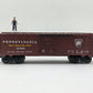 Lionel 2028040 O Gauge Pennsylvania Railroad Walking Brakeman Boxcar #24095 EX