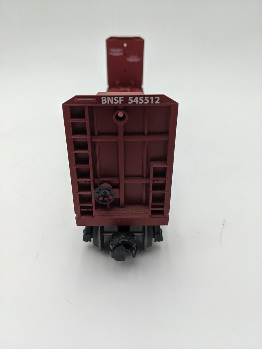Lionel 2043092 O Gauge Burlington Northern Santa Fe Bulkhead Flatcar #545512 EX