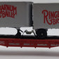 Lionel K-Line 6-21472 Ringling Bros Flatcar with 2 Trailer EX