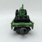 MTH 20-98361 O Gauge John Deere Flat Car w/ Three 4010 Tractors EX