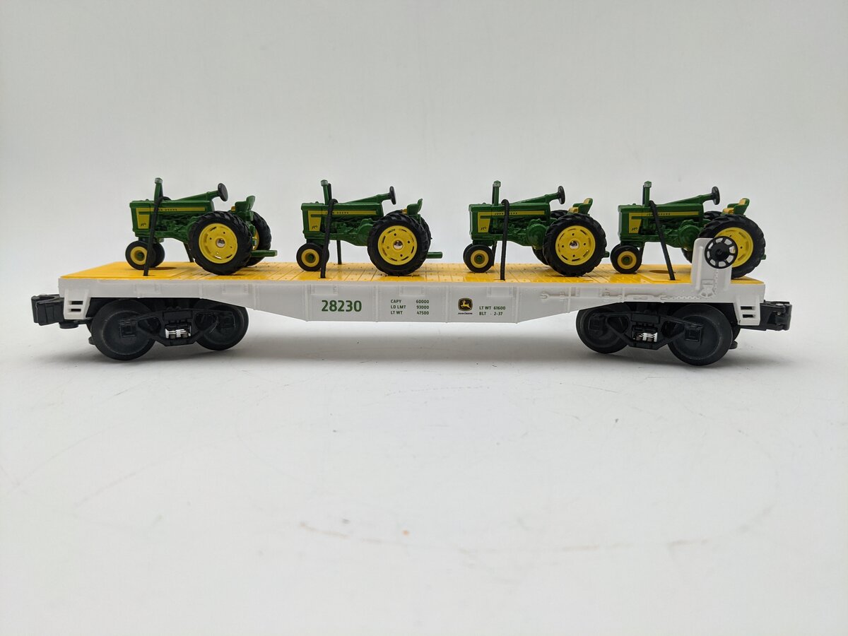 Lionel 6-84483 O Gauge John Deere Grain Vat Car EX
