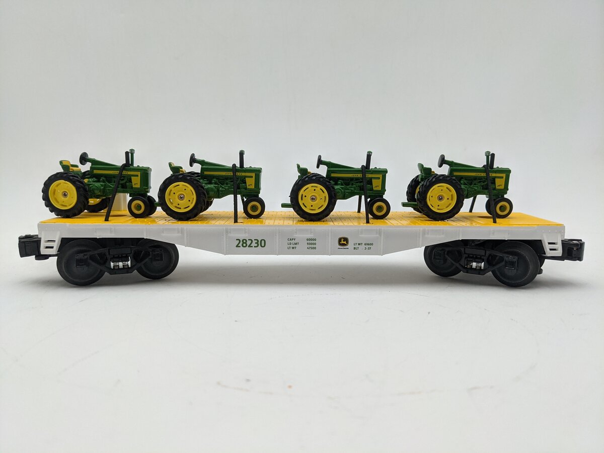 Lionel 6-84483 O Gauge John Deere Grain Vat Car EX