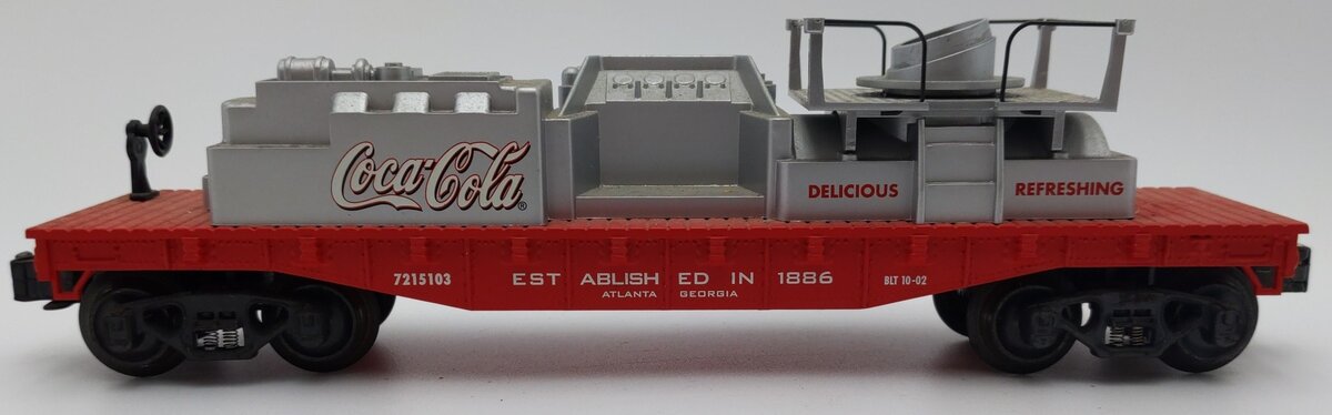 K-Line K721-5103 O Gauge Coca-Cola Operating Can Car EX