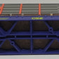 Menards O Gauge Flatcar CSX 6593 with Lionel 6-16214 Auto Carrier Shell EX