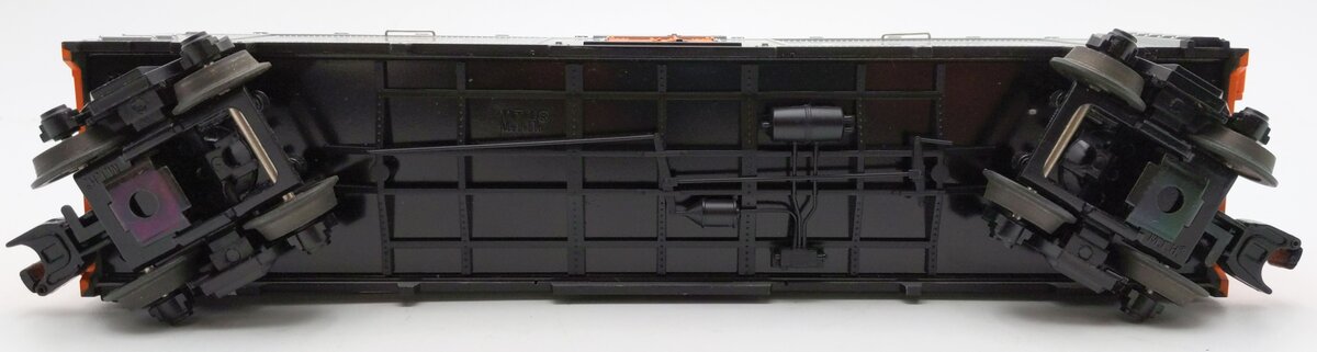 MTH 30-74293 O Gauge Harley-Davidson 40' Window Box Car with 2 2001 Road King EX