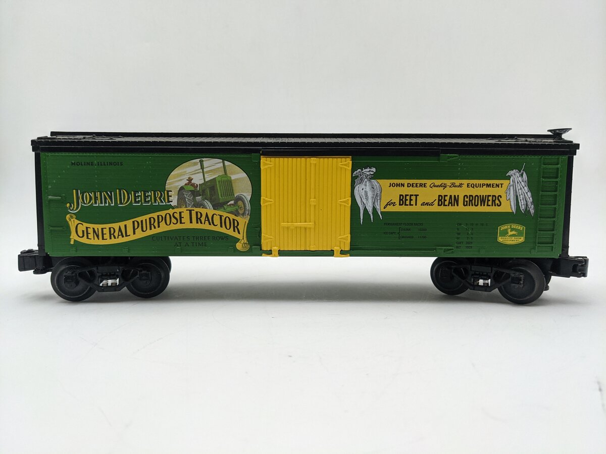 Lionel 2128270 O Gauge John Deere Refrigerator Car EX