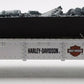 MTH 30-76157 O Gauge 2005 Harley Davidson Flatcar w/ Scrap Metal Load EX