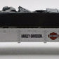 MTH 30-76157 O Gauge 2005 Harley Davidson Flatcar w/ Scrap Metal Load EX