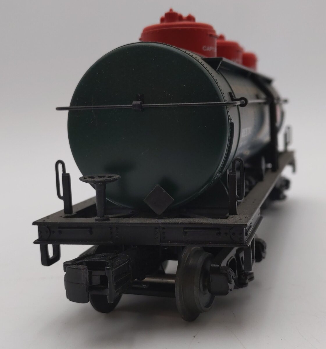 MTH 30-73490 O Railway Express Agency RailKing 3-Dome Tank Car #592 EX