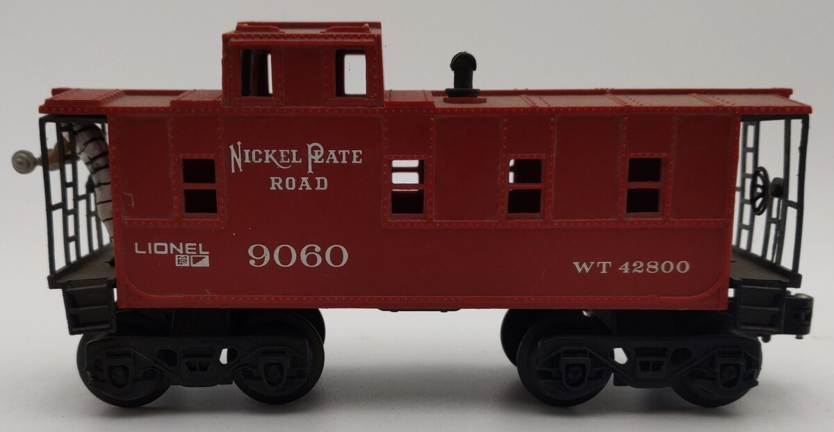 Lionel 6-9060 O Scale Nickel Plate Caboose EX