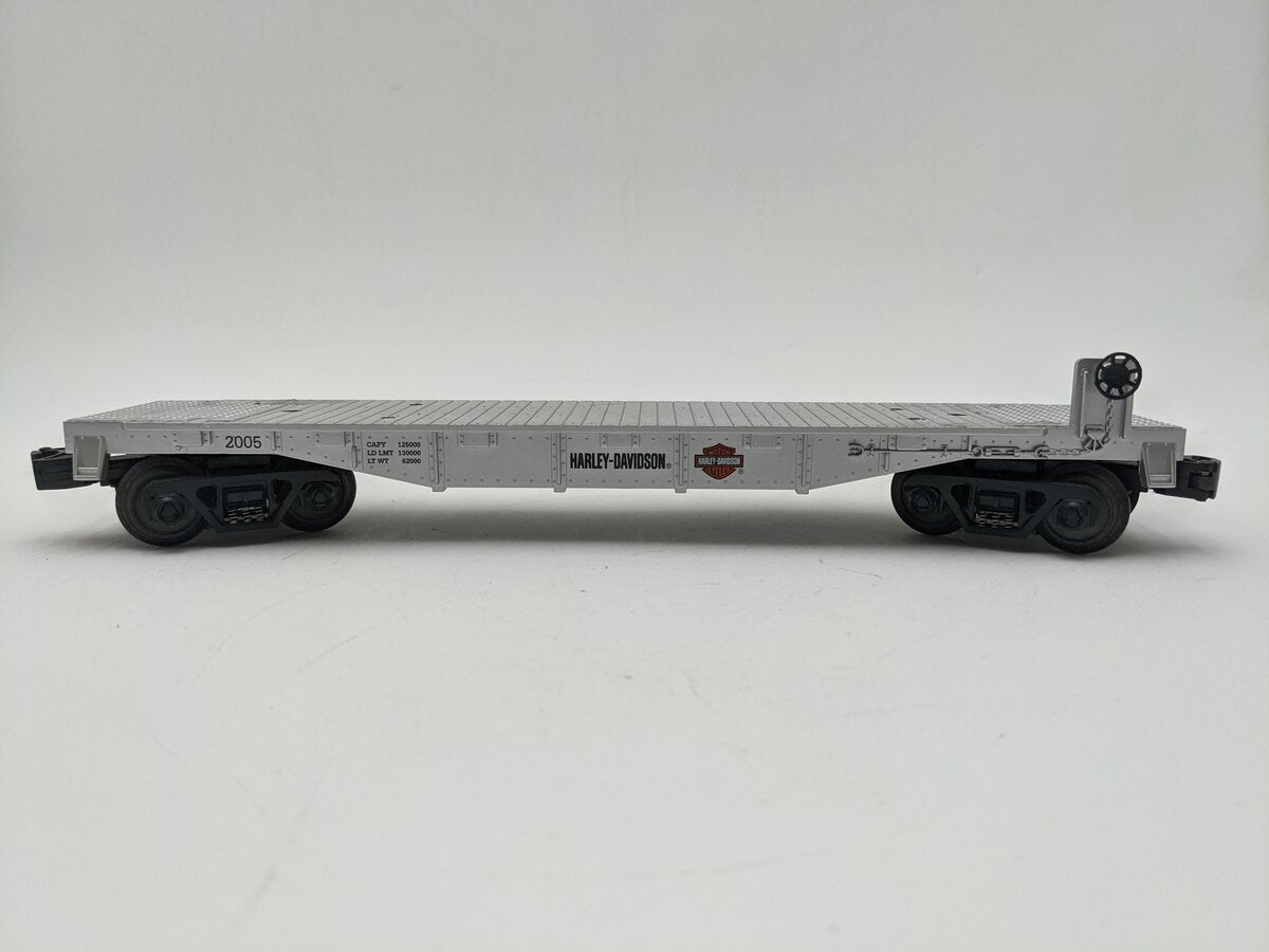 MTH 30-76157 O Harley Davidson Flatcar EX