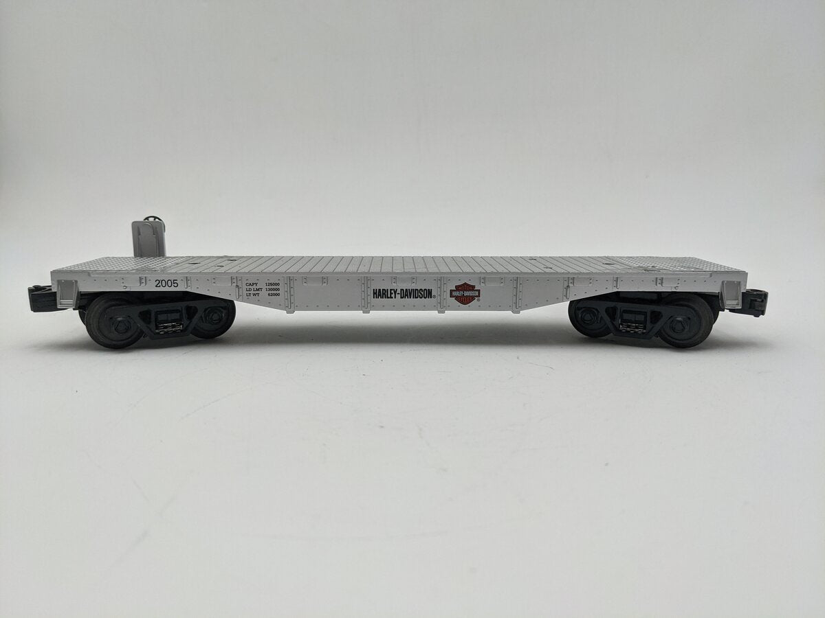 MTH 30-76157 O Harley Davidson Flatcar EX