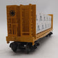 MTH 30-76523 O Gauge Trailer Train Bulkhead Flatcar with Lumber Load #250616 VG