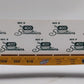 MTH 30-76523 O Gauge Trailer Train Bulkhead Flatcar with Lumber Load #250616 VG