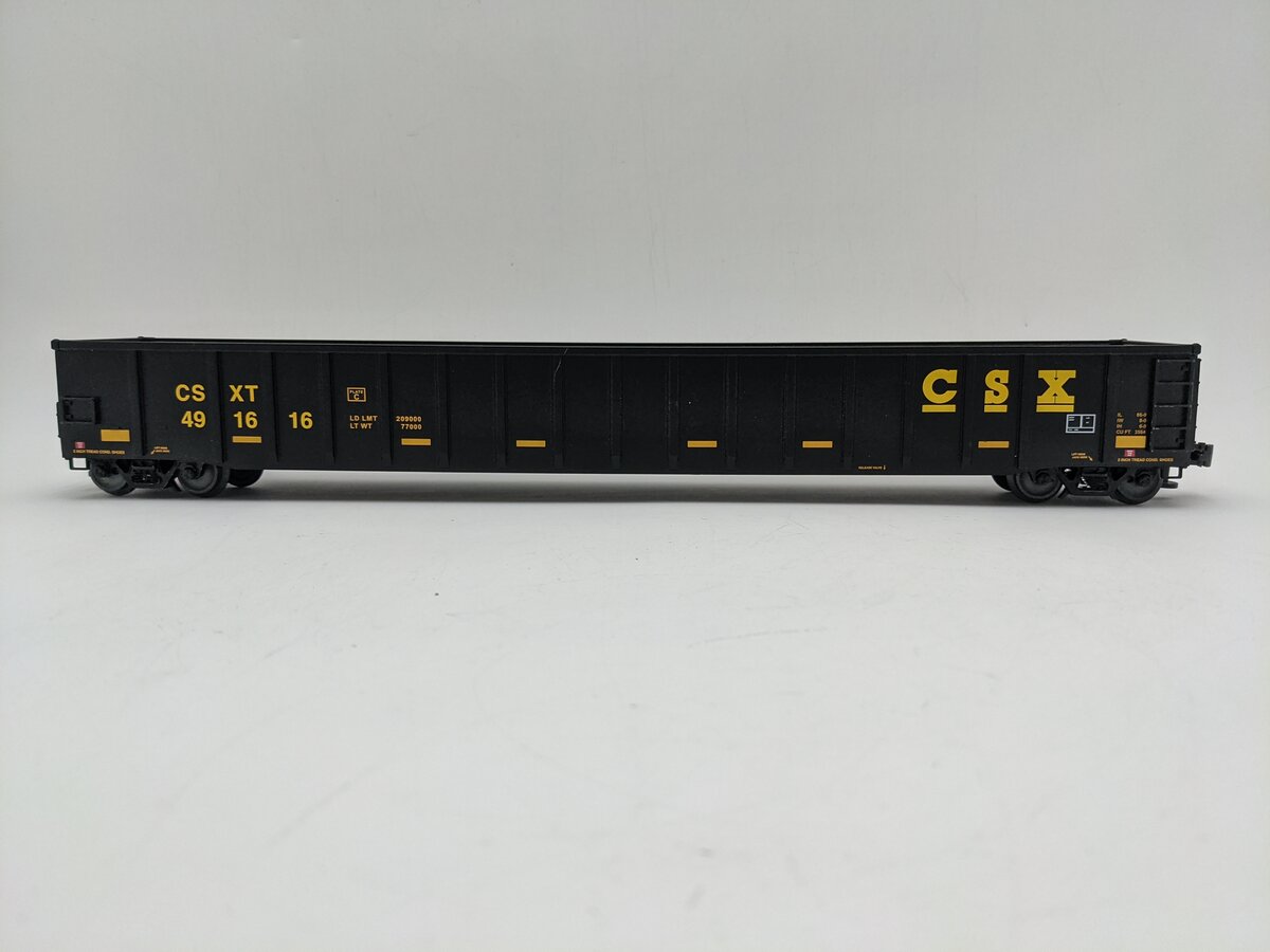 Lionel 6-84586 O Gauge CSX 65' Mill Gondola #491616 EX