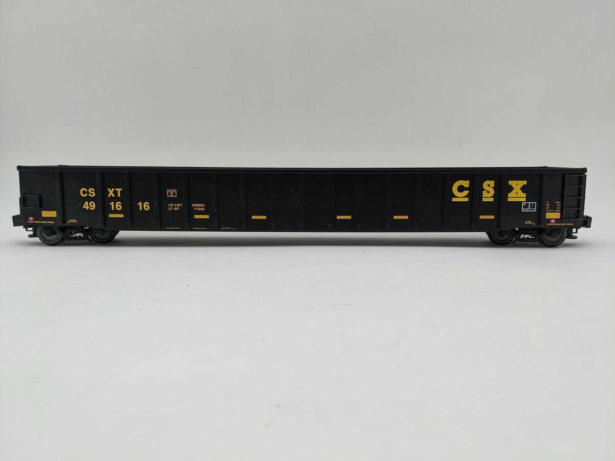 Lionel 6-84586 O Gauge CSX 65' Mill Gondola #491616 EX