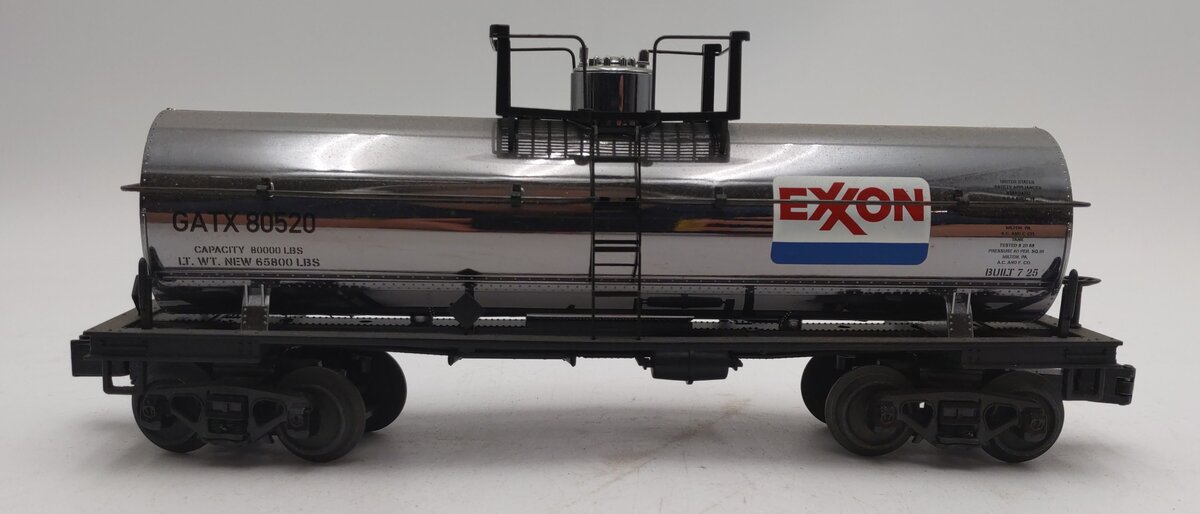 MTH 30-73550 O Exxon RailKing Tank Car #80520 EX