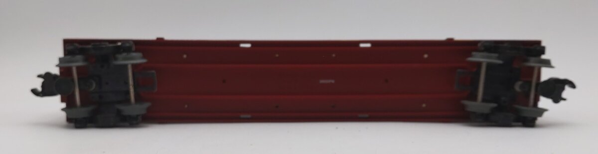 Lionel 2043091 O BNSF Standard Bulkhead Flat Car #545475 EX