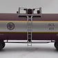 Weaver 418 O Gauge Atlantic Coast Line 40' Tank car VG