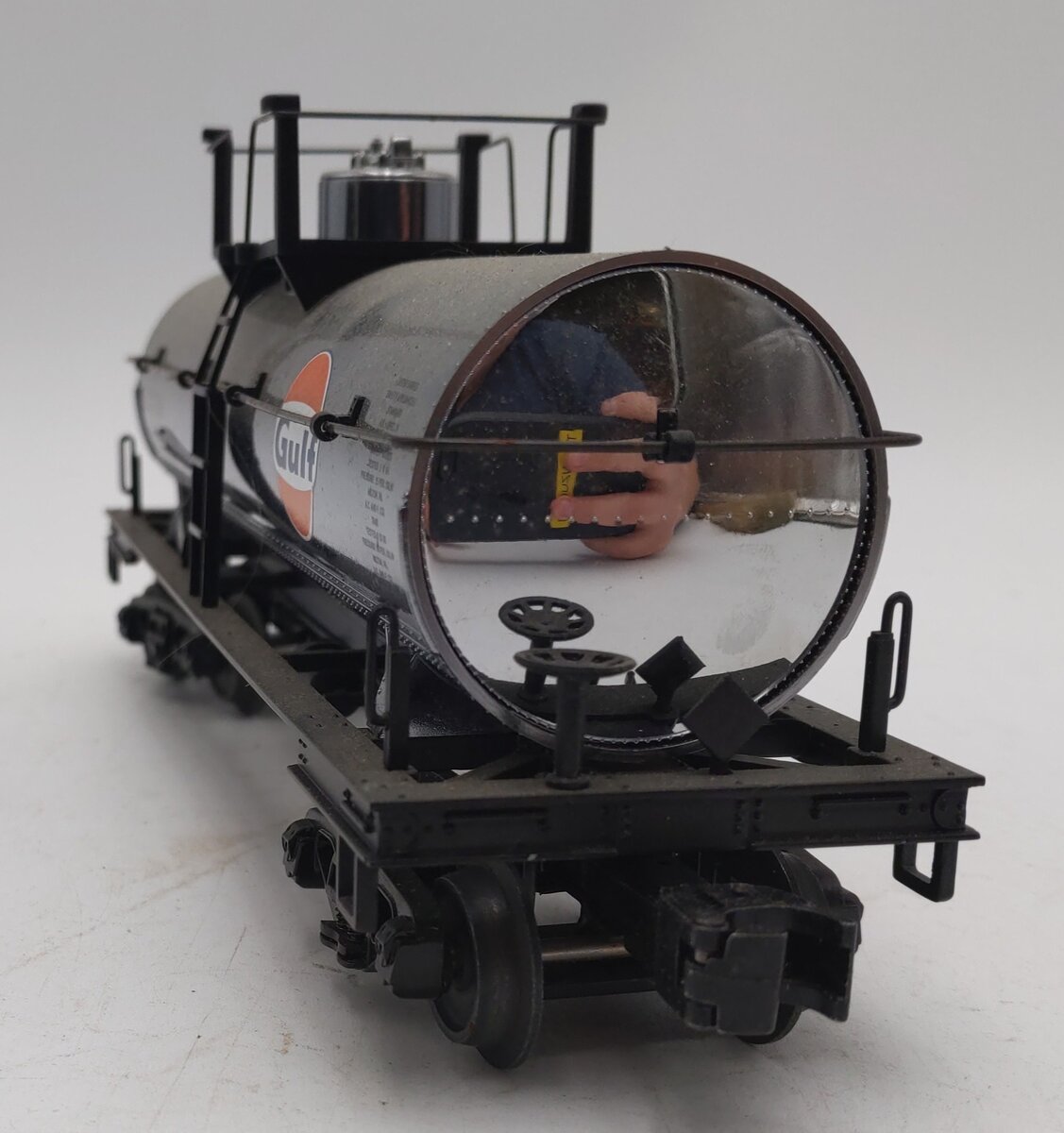 MTH 30-73553 O Gulf RailKing Tank Car #20589 EX