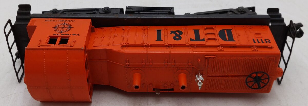 Lionel 6-8111 O Gauge DT&I NW-2 Switcher Diesel Locomotive VG