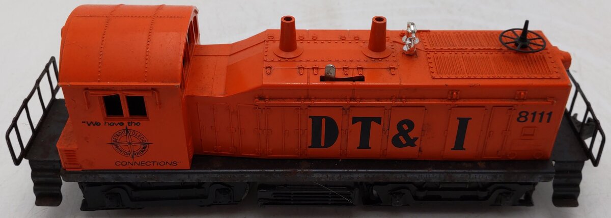 Lionel 6-8111 O Gauge DT&I NW-2 Switcher Diesel Locomotive VG
