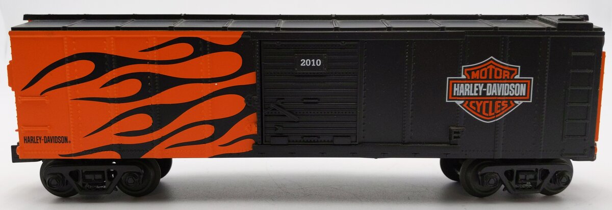 MTH 30-74600 O Gauge Harley Davidson Boxcar #2010 EX