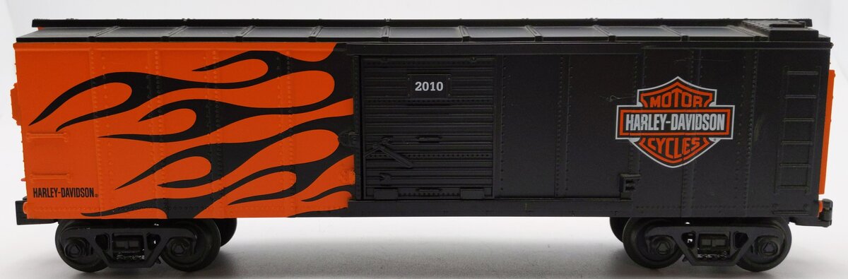 MTH 30-74600 O Gauge Harley Davidson Boxcar #2010 EX