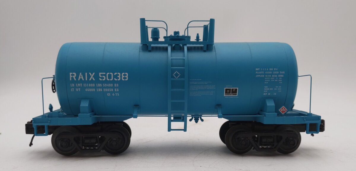 MTH 20-96745 O RAIX 8000 Gallon Tank Car #5012/38 EX