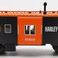 MTH 30-77172 O Gauge Harley-Davidson Bay Window Caboose #672010 EX