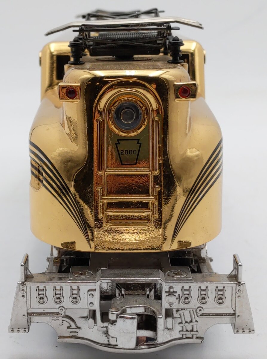 MTH 30-2514-0 O Pennsylvania GG-1 Gold Plated Electric Locomotive #2000 EX/Box