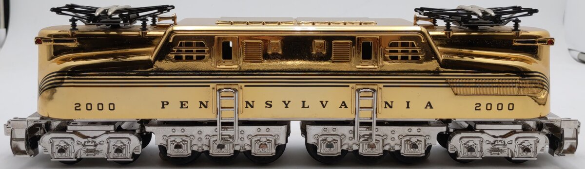 MTH 30-2514-0 O Pennsylvania GG-1 Gold Plated Electric Locomotive #2000 EX/Box