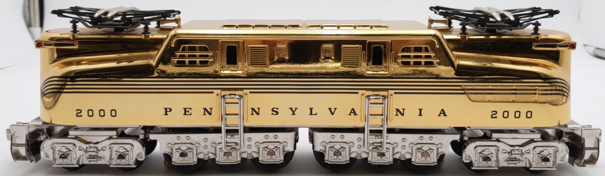MTH 30-2514-0 O Pennsylvania GG-1 Gold Plated Electric Locomotive #2000 EX/Box