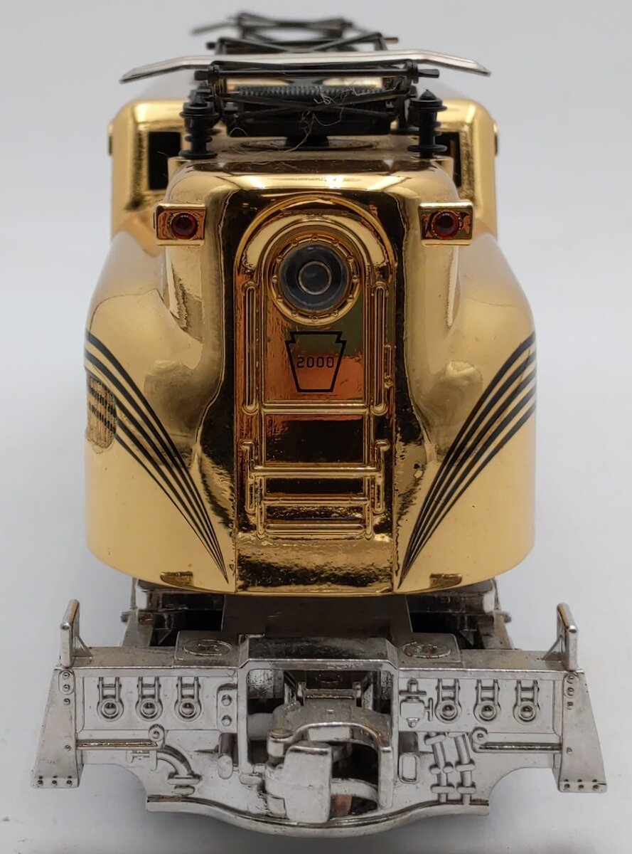 MTH 30-2514-0 O Pennsylvania GG-1 Gold Plated Electric Locomotive #2000 EX/Box