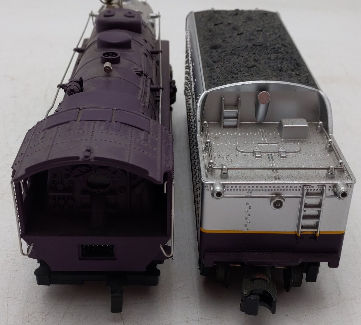 MTH 30-1232-1 O Gauge MTH 4-6-4 Hudson Steam Locomotive #2002 w/PS2 VG/Box