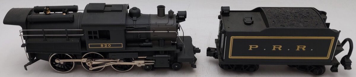MTH 30-1180-1 O Pennsylvania 4-6-0 Camelback Steam Loco & Tender w/PS2 #820 EX/Box