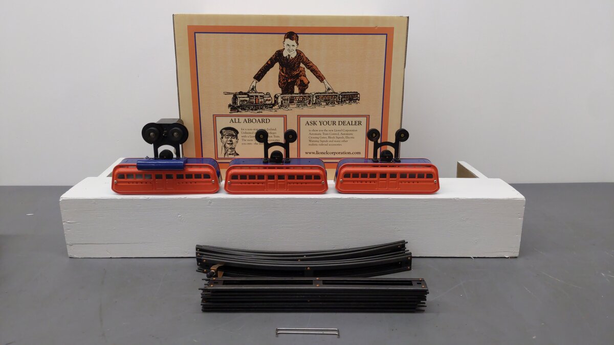 MTH 11-6060-1 Lionel Lines Detroit Monorail Set w/PS3 VG/Box