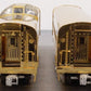 MTH 30-6707 O PRR 60' 18K Gold Plated Aluminum Passenger Car Set (Set of 4) EX/Box