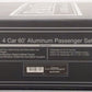 MTH 30-6707 O PRR 60' 18K Gold Plated Aluminum Passenger Car Set (Set of 4) EX/Box