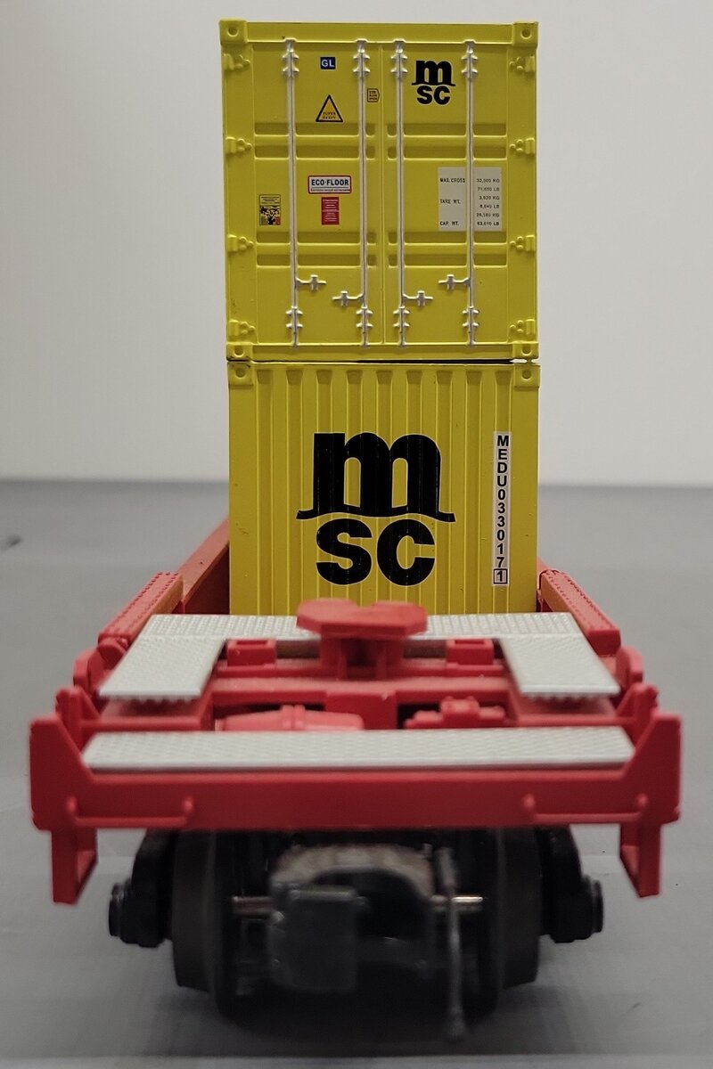 MTH 20-95230 O Scale Southwind Maxi-Stack With Containers #5006 EX