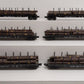 MTH 20-98119 O Hill Crest Lumber Co. Flat Car Set with Logs (Set of 6) EX